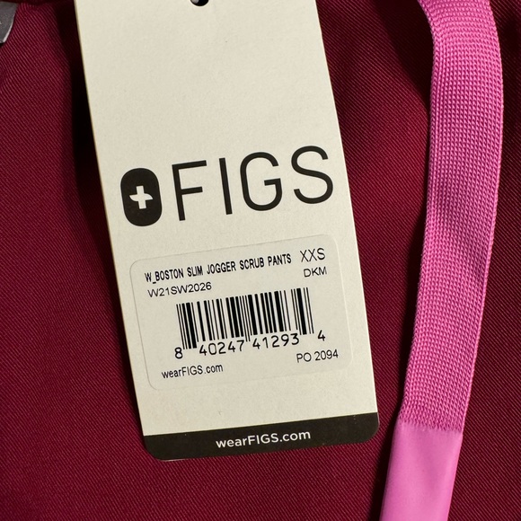 FIGS BOSTON SLIM JOGGER SCRUB PANTS - Picture 7 of 9